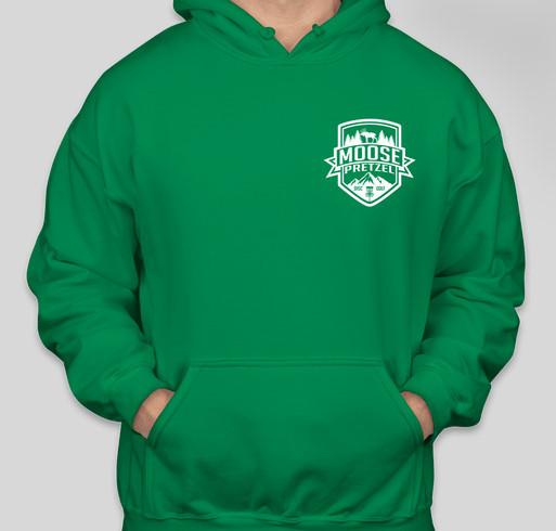 Moose Pretzel Disc Golf Club Fundraiser - unisex shirt design - front