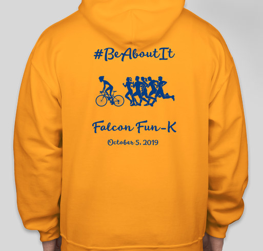 Falcon Fun-K Fundraiser - unisex shirt design - back