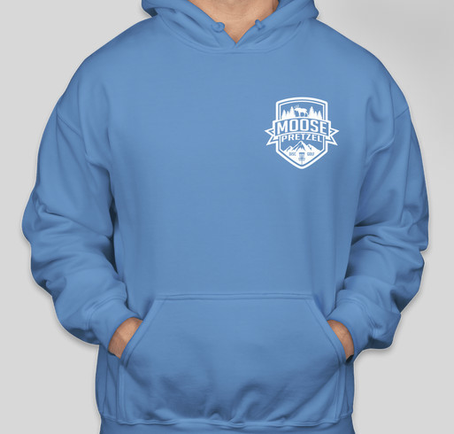 Moose Pretzel Disc Golf Club Fundraiser - unisex shirt design - front