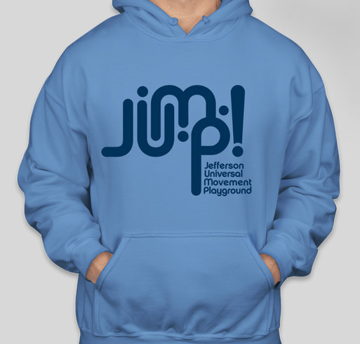 JUMP! wants to build the FIRST accessible playground in Jefferson County, WA. Fundraiser - unisex shirt design - front