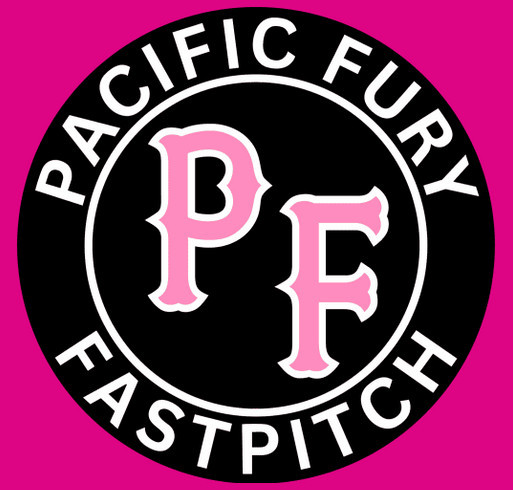 Fury Fastpitch shirt design - zoomed