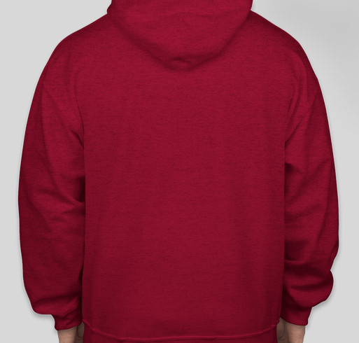 vision hoodie Fundraiser - unisex shirt design - back