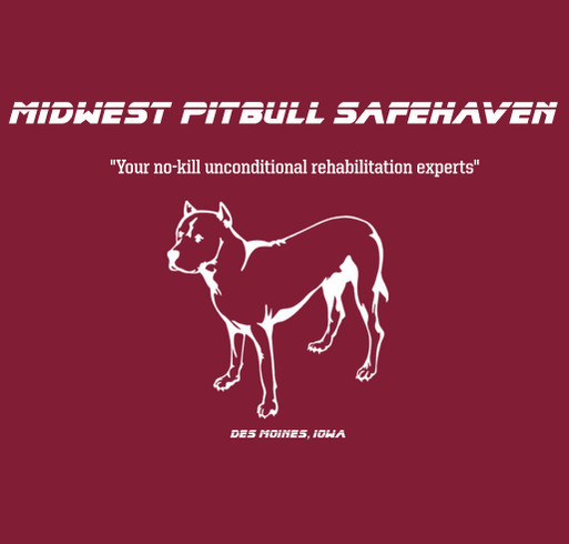 Midwest Pitbull Safehaven Expansion Fundraiser shirt design - zoomed