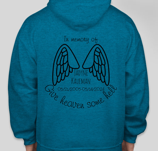 T-shirt/Sweatshirts for Jadyne Fundraiser - unisex shirt design - front