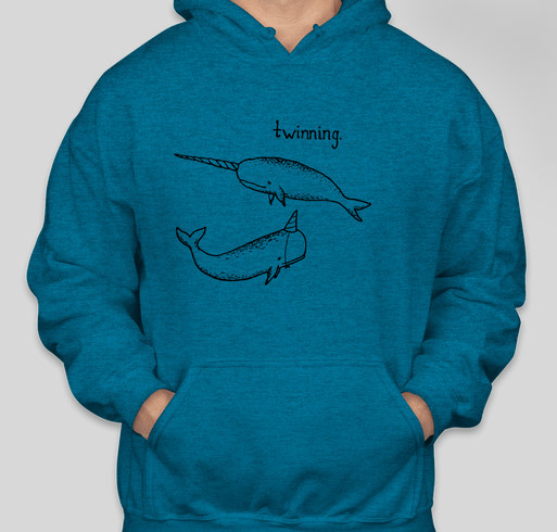 Whales for Wells: Twinning Fundraiser - unisex shirt design - front