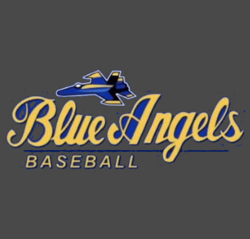 FUN-raiser Blue Angels Baseball (Jr/Sr) shirt design - zoomed