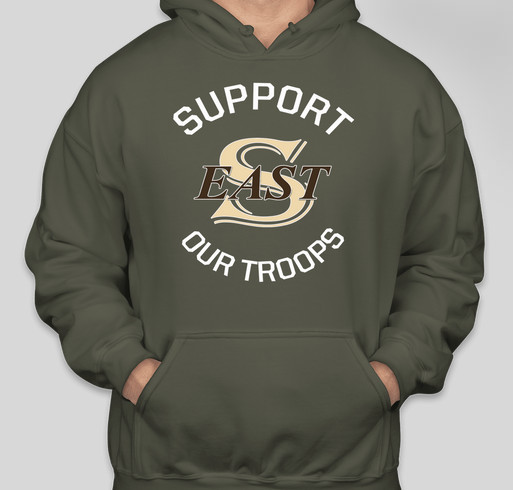 East Supports Our Troops Fundraiser - unisex shirt design - front