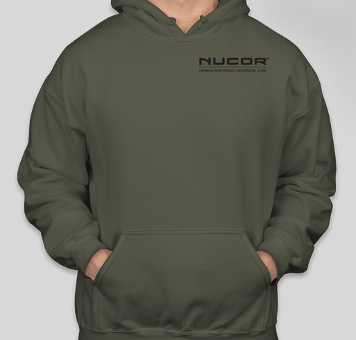 Operation Steel Warrior - Nucor Business Technology Fundraiser - unisex shirt design - small