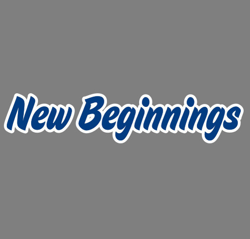 Everyday is a chance for New Beginnings shirt design - zoomed
