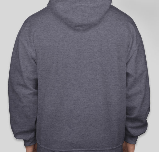 vision hoodie Fundraiser - unisex shirt design - back