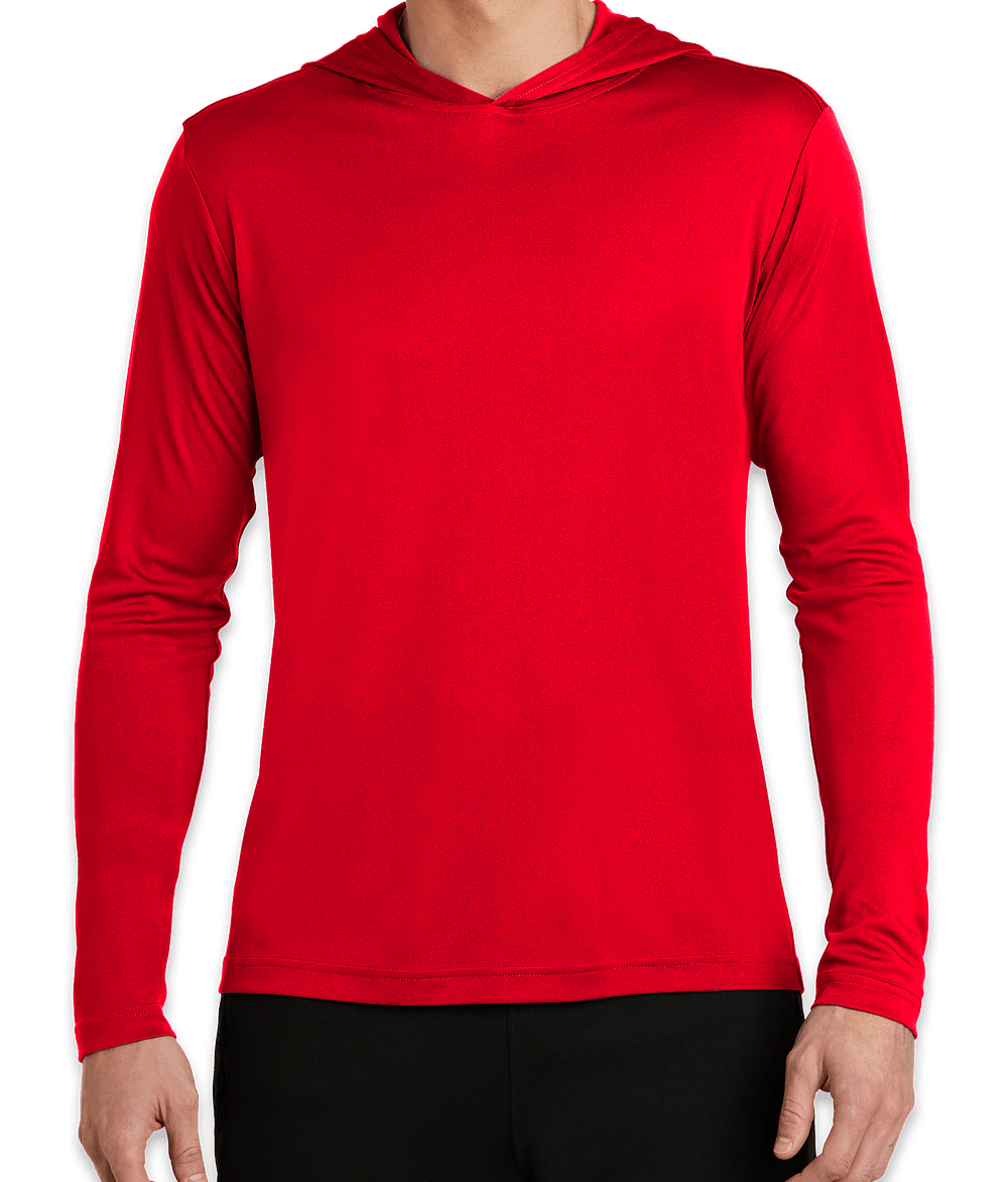 Sport-Tek Competitor Hooded Long Sleeve Performance Shirt