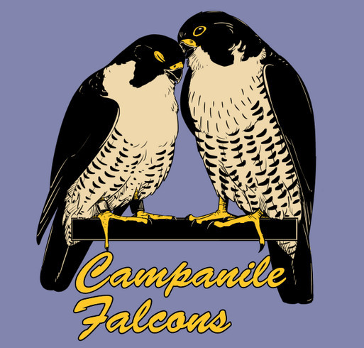 Campanile Falcons Winter Fundraiser 2022 Design shirt design - zoomed