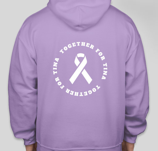 Together for Tina Fundraiser - unisex shirt design - back
