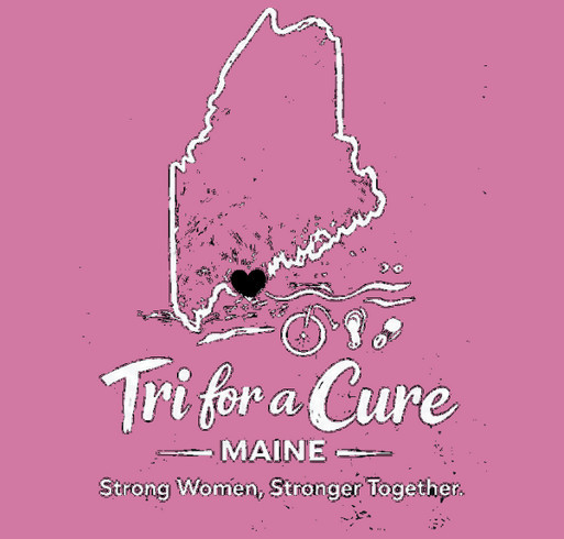 Support Maine Cancer Foundation and Tri for a Cure with Anne shirt design - zoomed