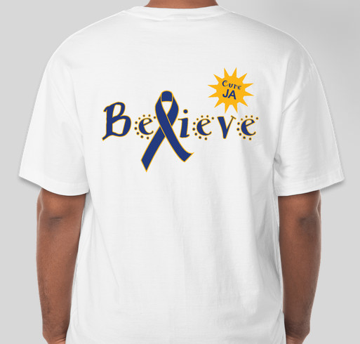 2014 Walk To Cure Arthritis T-Shirt Fundraiser - unisex shirt design - back