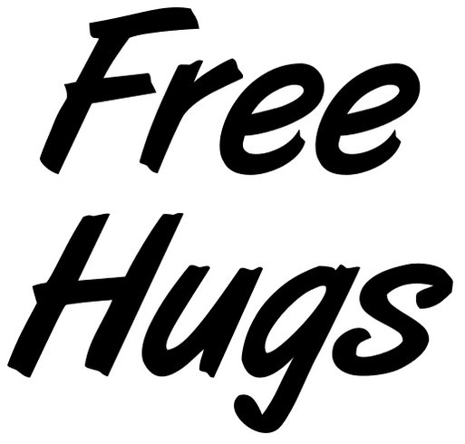 Free Hugs Events in DC-MD-VA shirt design - zoomed