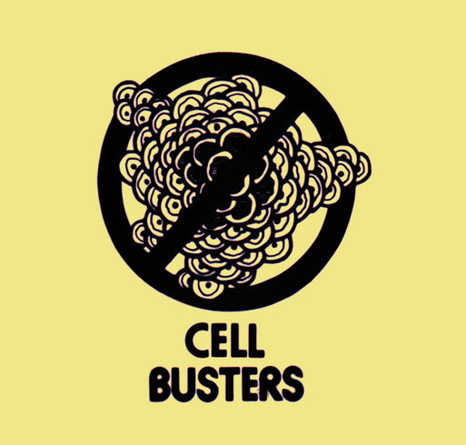 Team Cellbusters for Alex's Million Mile shirt design - zoomed