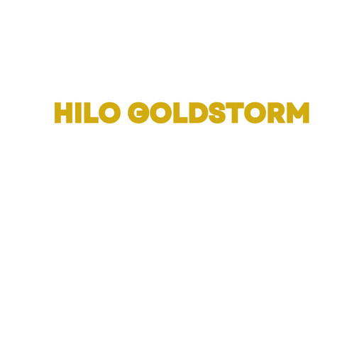 Hilo GoldStorm Nike Hoodie - white shirt design - zoomed
