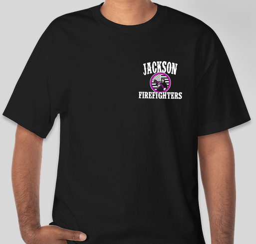 2019 Jackson Fire's "Fired Up for a Cure" Fundraiser - unisex shirt design - front