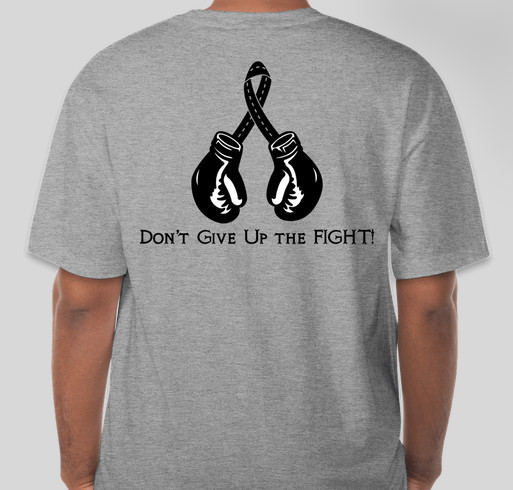 PLEASE VISIT OUR NEW CAMPAIGNS, information below Fundraiser - unisex shirt design - back