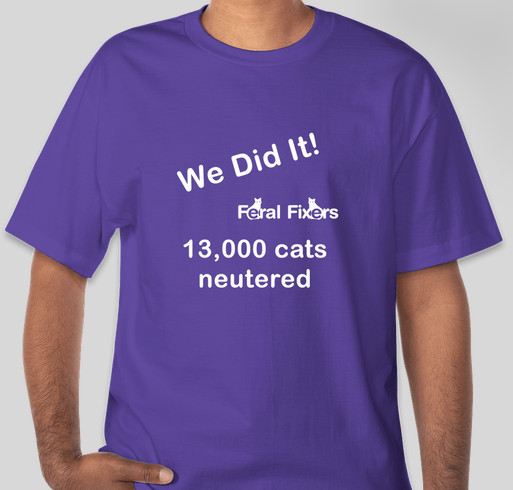 We Did It! Fundraiser - unisex shirt design - front