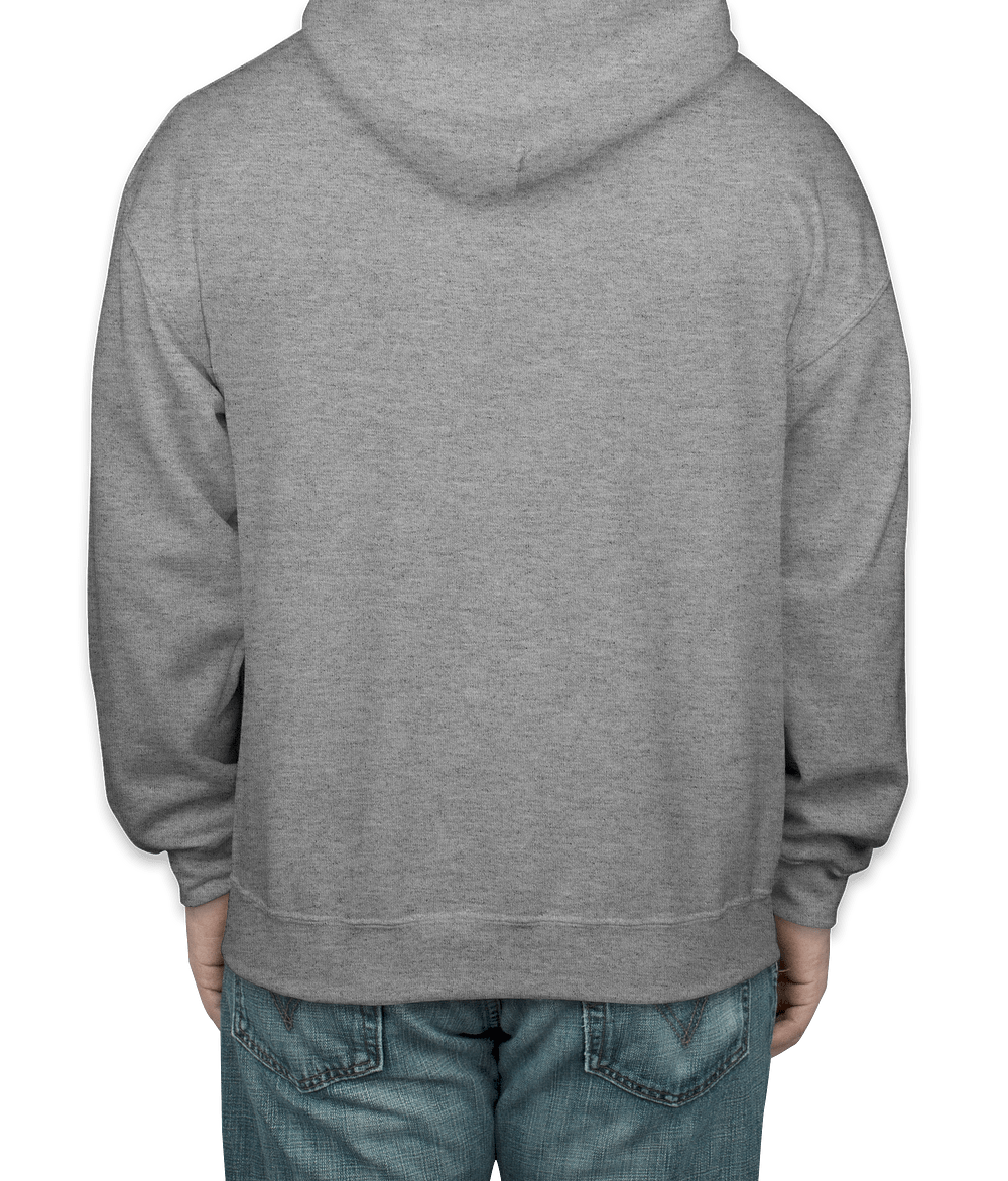 Stay cozy in our youth & adult zip up hoodie! Fundraiser - unisex shirt design - back