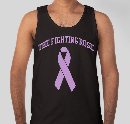 The Fighting Rose Fundraiser - unisex shirt design - front