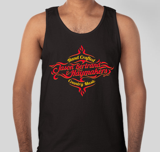 Jason Bertrand & The Haymakers T-Shirt Fundraiser - unisex shirt design - front