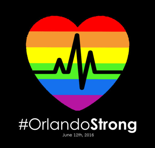 #OrlandoStrong T-Shirts - Buy a T-Shirt and Support the Victims' Families shirt design - zoomed