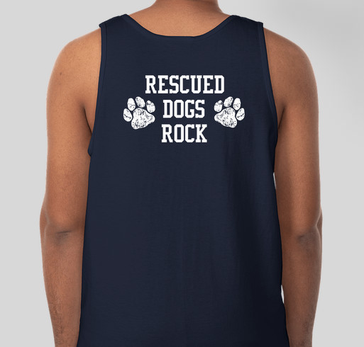 SOAR Dog Rescue Heartworm Positive Dogs Need Treatment Fundraiser - unisex shirt design - back