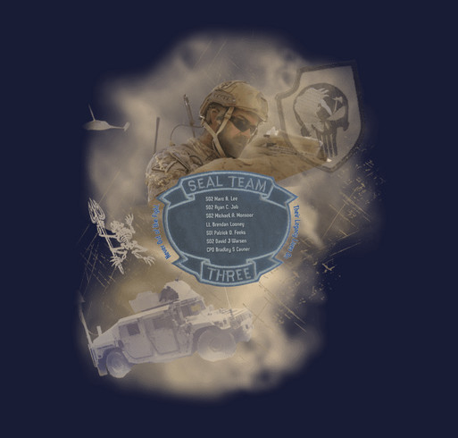 Team Cry Havoc Tampa Bay Frogman Swim shirt design - zoomed