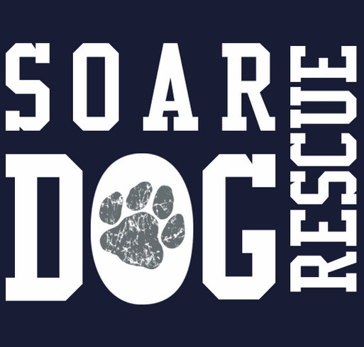 SOAR Dog Rescue Heartworm Positive Dogs Need Treatment shirt design - zoomed