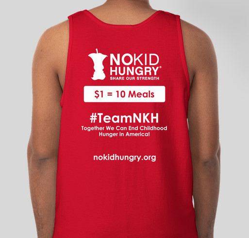 Rosati's & No Kid Hungry Fundraiser - unisex shirt design - back