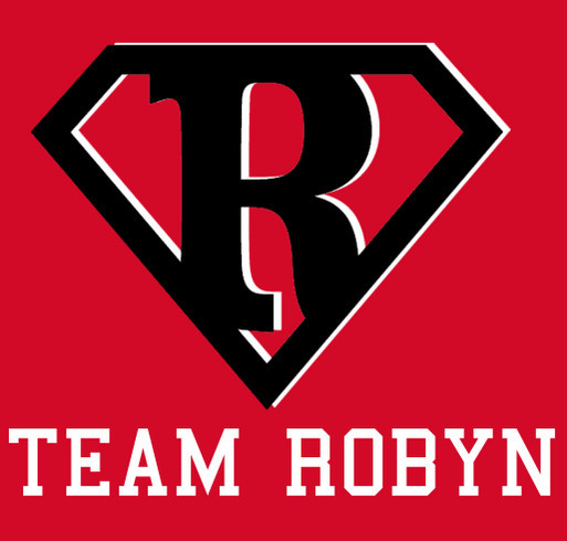 Team Robyn shirt design - zoomed