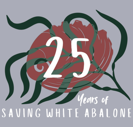 Summer 2026 T-Shirt Fundraiser - Team White Abalone shirt design - zoomed