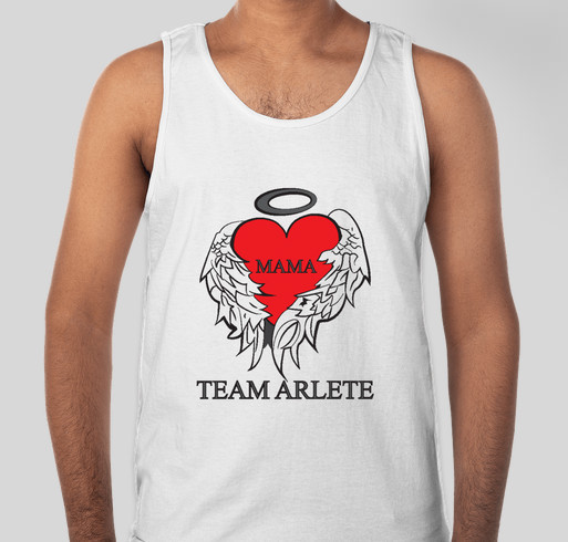 Team Arlete's Walk to Defeat ALS Fundraiser - unisex shirt design - front