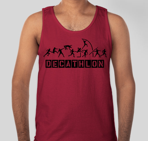 Decathlon T-Shirt Fundraiser - unisex shirt design - front