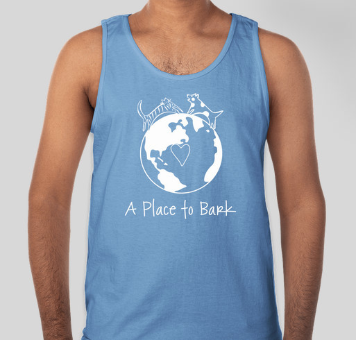 "A Place To Bark" Fundraiser - unisex shirt design - small