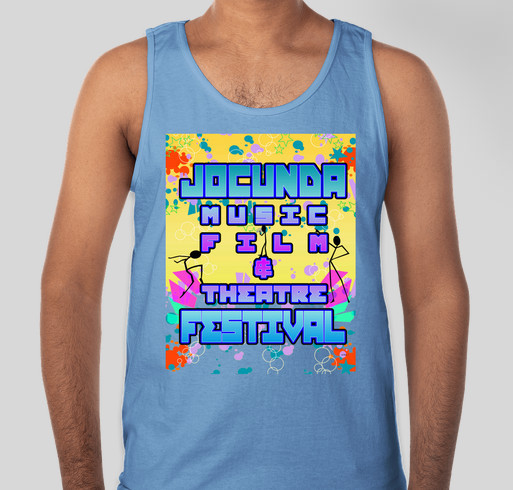 JOCUNDA MUSIC, FILM & THEATRE FESTIVAL - "Music for America" Fundraiser - unisex shirt design - front