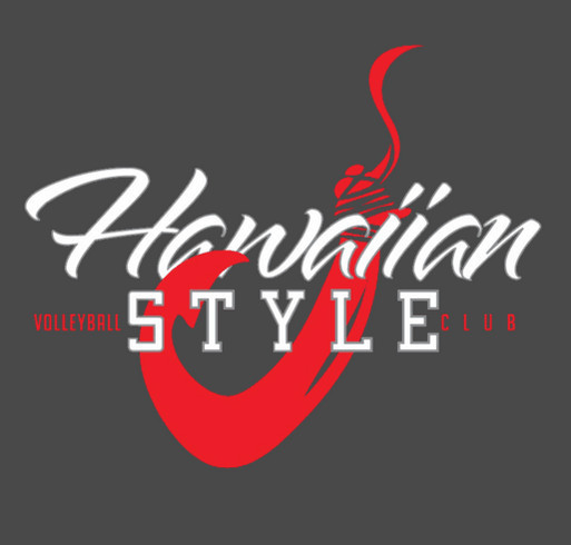 Hawaiian Style VBC shirt design - zoomed