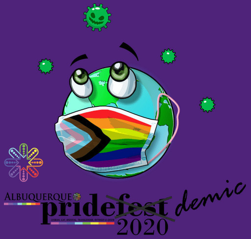 Albuquerque Pride-Demic 2020 Shirt shirt design - zoomed
