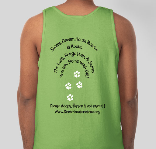 SDHR FUNDRAISER Fundraiser - unisex shirt design - back