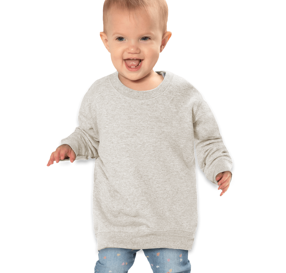 Rabbit Skins Toddler Fleece Crewneck Sweatshirt