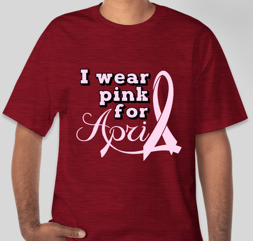 Help4April Fundraiser - unisex shirt design - front
