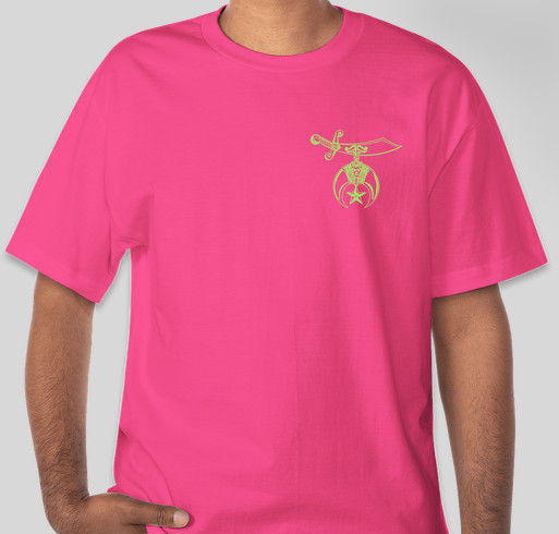 Live the Shrine Life Fundraiser - unisex shirt design - front