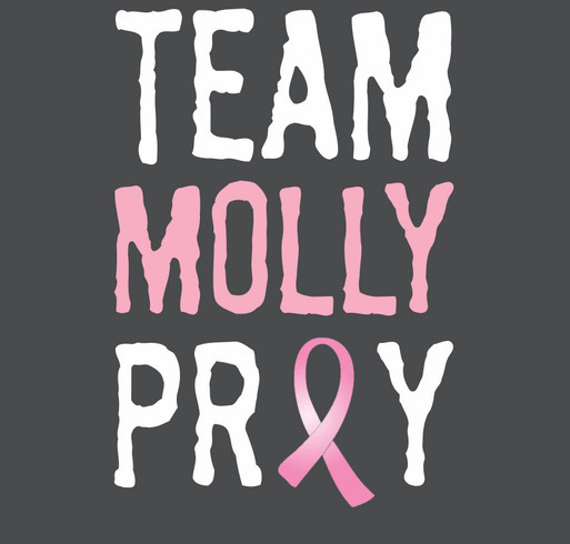 Team Molly Fundraiser shirt design - zoomed