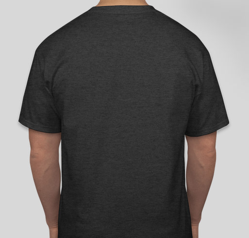 Brooklyn Lacrosse Dark T (Champion "Tag-Less T") Fundraiser - unisex shirt design - back