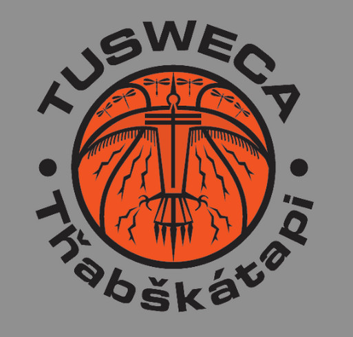 Youth Lakota language and basketball program needs your support shirt design - zoomed