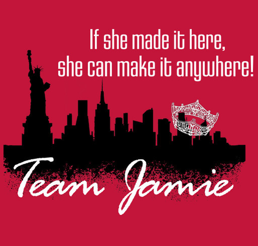 Team Jamie Goes To Miss America shirt design - zoomed