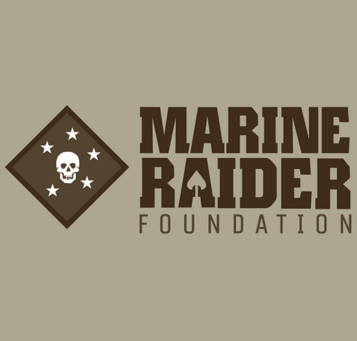 Marine Raider Foundation Khaki Cap Campaign shirt design - zoomed